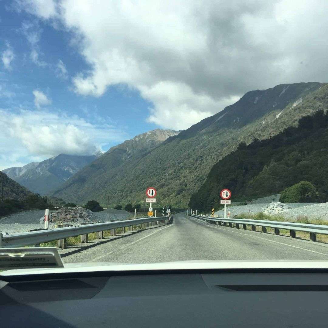 Kellys Creek One Way Bridge, South Island, New Zealand